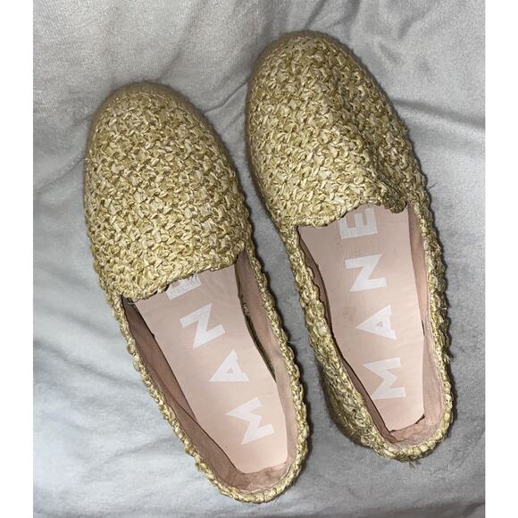 Manebi Yucatán Raffia Women’s Espadrilles Shoe Size 37 - Picture 5 of 13